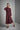 Beli Lastikli Kloş Midi Bordo Triko Etek - Join Us