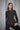 Gizli Düğmeli Peplum Siyah Triko Ceket - Join Us