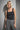 Kare Yaka Siyah Triko Crop Top - Join Us