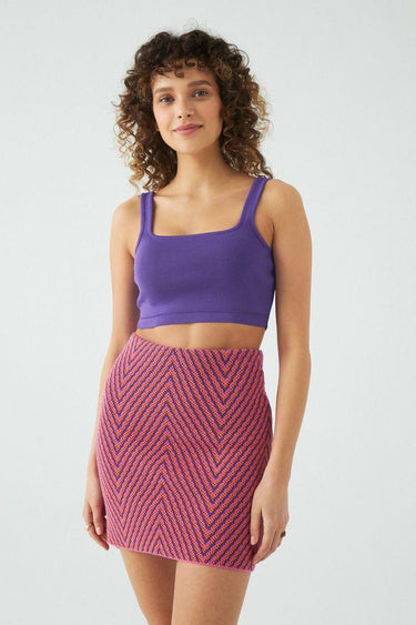 Mor Basic Triko Crop Top