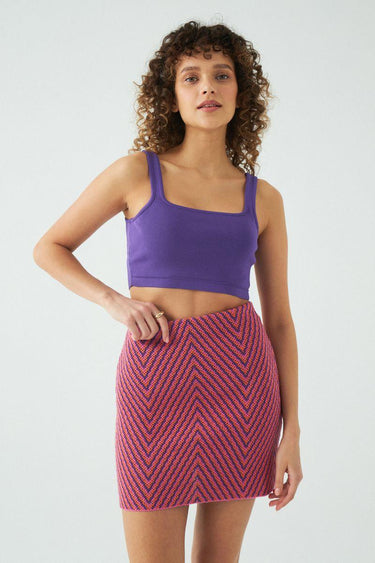 Mor Basic Triko Crop Top