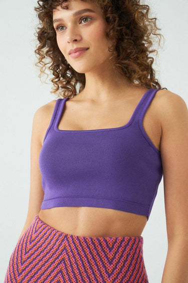 Mor Basic Triko Crop Top