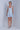 U Yaka Desenli Mavi Crop Top - Join Us