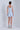 U Yaka Desenli Mavi Crop Top - Join Us