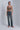 V Yaka Kahverengi Crop Top - Join Us