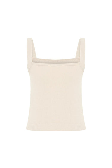 Askılı Bej Crop Top - Join Us