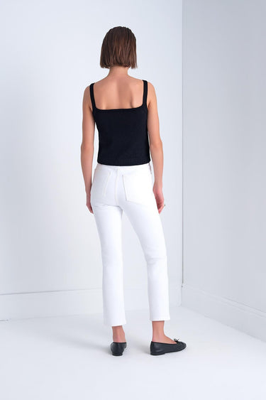 Askılı Siyah Crop Top - Join Us