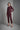 Beli Kordonlu Cepli Bordo Triko Pantolon - Join Us