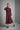 Beli Lastikli Kloş Midi Bordo Triko Etek - Join Us
