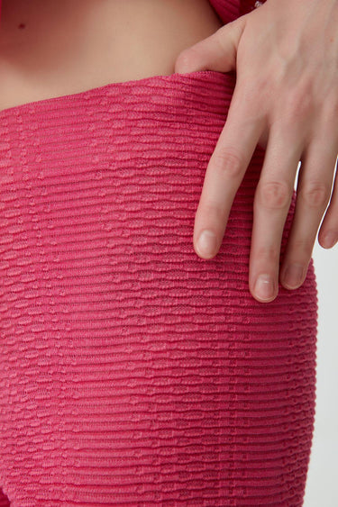 Bol Paça Pembe Pantolon
