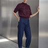 Çift Düğmeli Paça Detaylı Barrel Fit Jean - Join Us