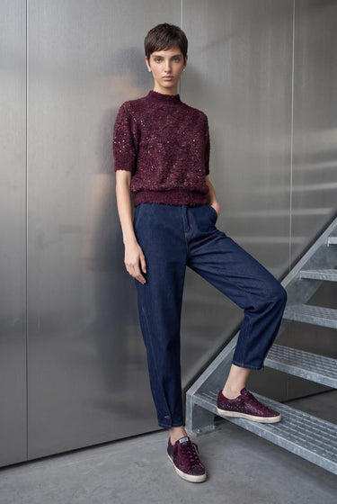 Çift Düğmeli Paça Detaylı Barrel Fit Jean - Join Us