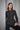 Gizli Düğmeli Peplum Siyah Triko Ceket - Join Us