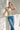Simli Cut Out Detaylı Bej Bluz - Join Us