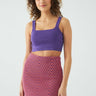 Mor Basic Triko Crop Top